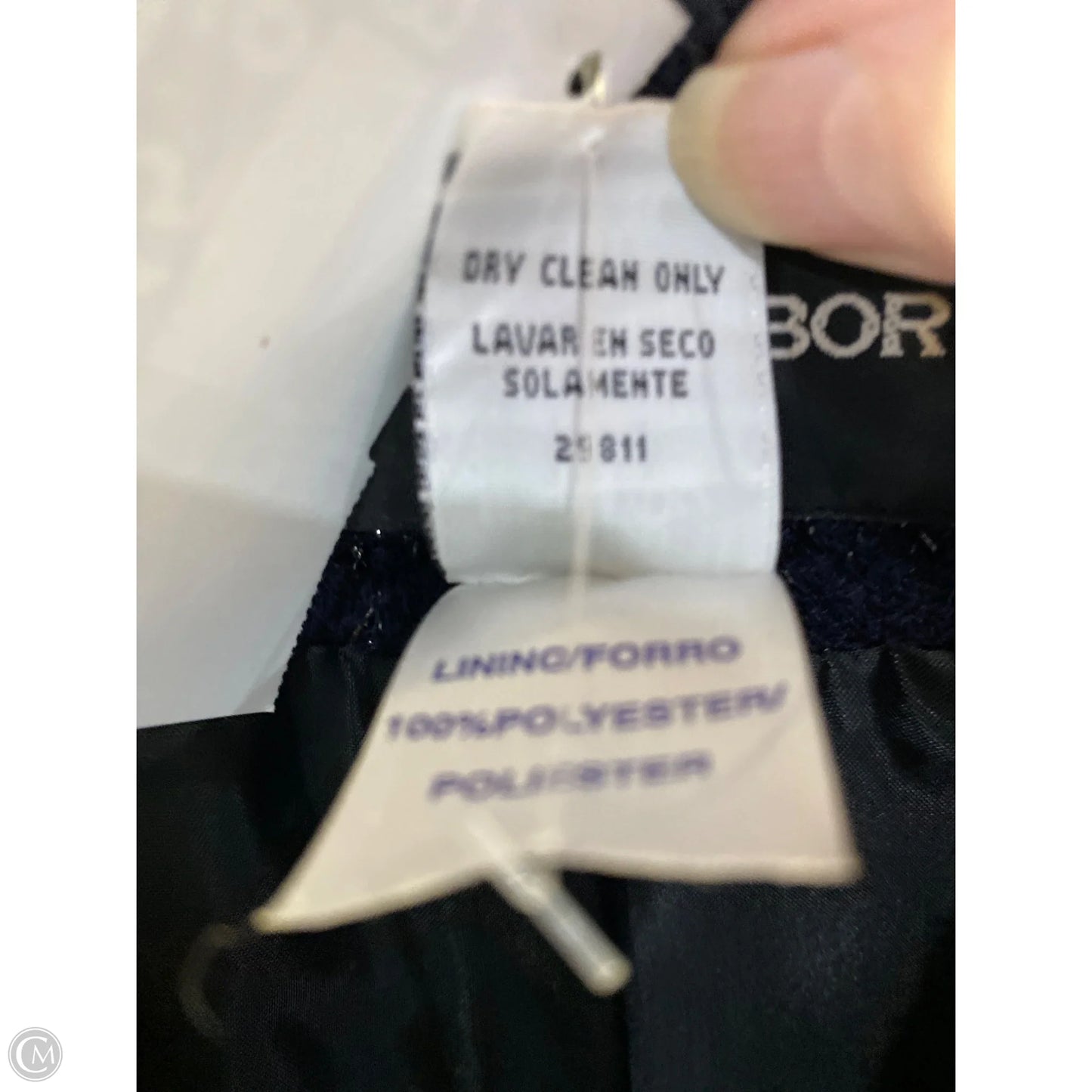 Blazer By Sag Harbor In Black, Size: Xl