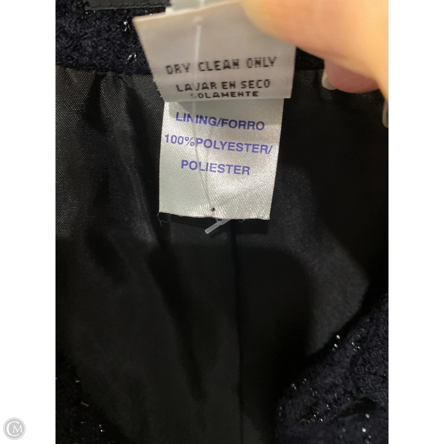 Blazer By Sag Harbor In Black, Size: Xl
