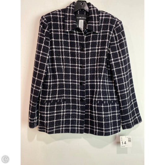 Blazer By Sag Harbor In Black & White, Size: L
