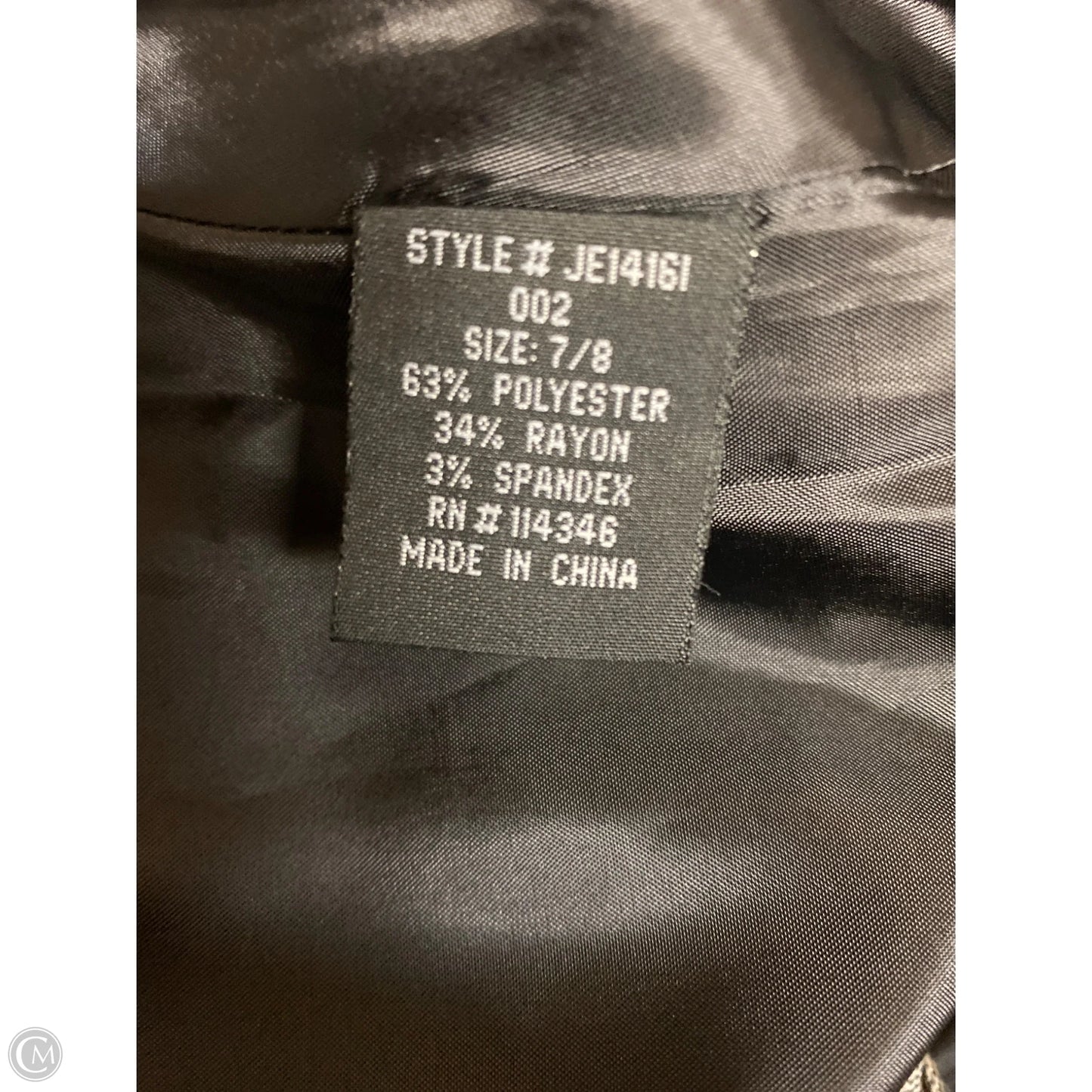Pants Suit 2pc By Clothes Mentor In Grey, Size: M