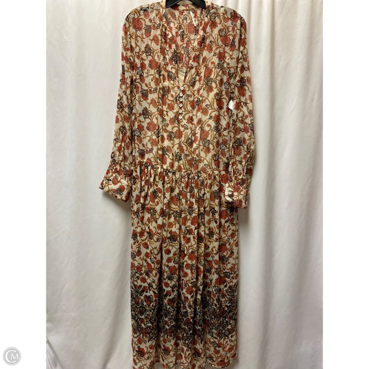 Dress Casual Maxi By Free People In Red, Size: M