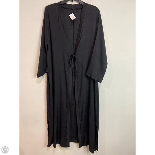 Swimwear Cover-up By Clothes Mentor In Black, Size: Osfm