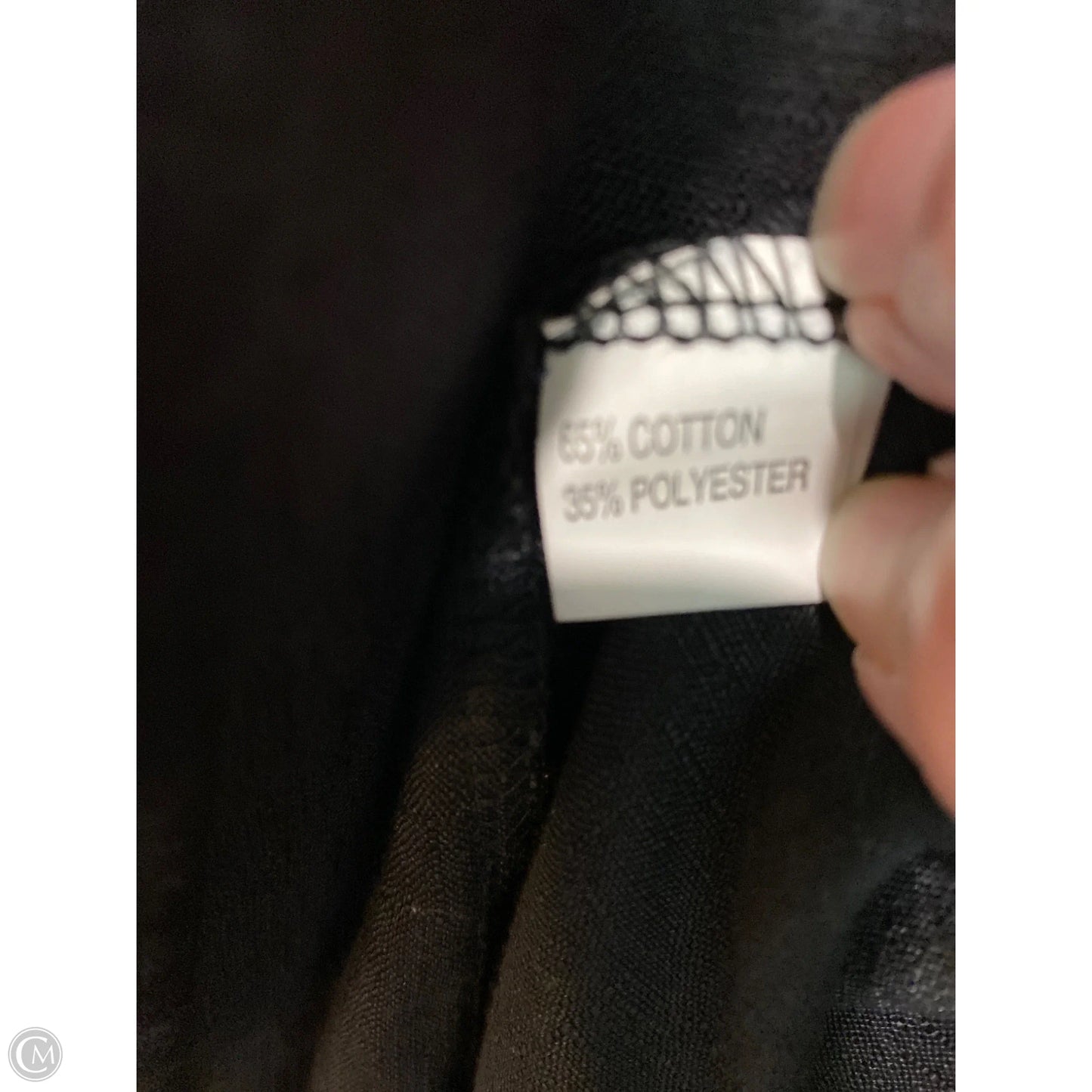 Swimwear Cover-up By Clothes Mentor In Black, Size: Osfm