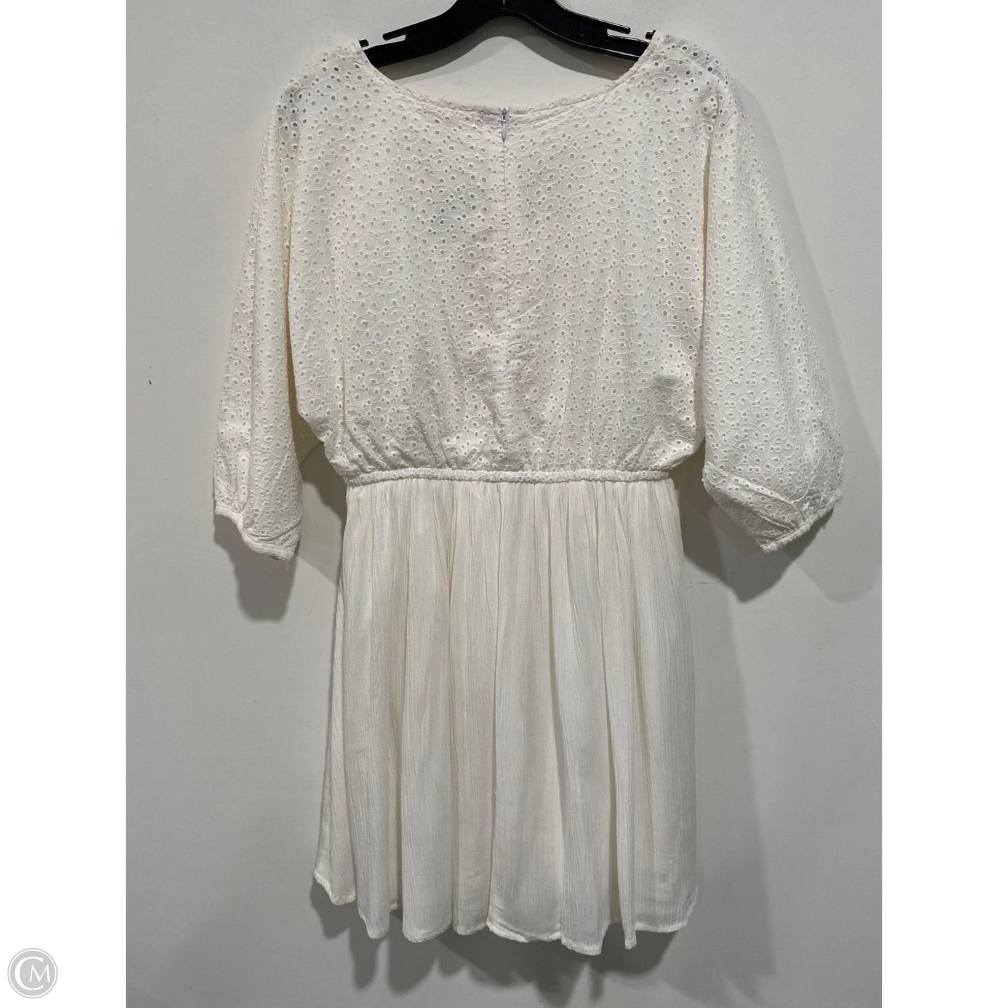 Dress Casual Midi By Chelsea And Violet In Cream, Size: M
