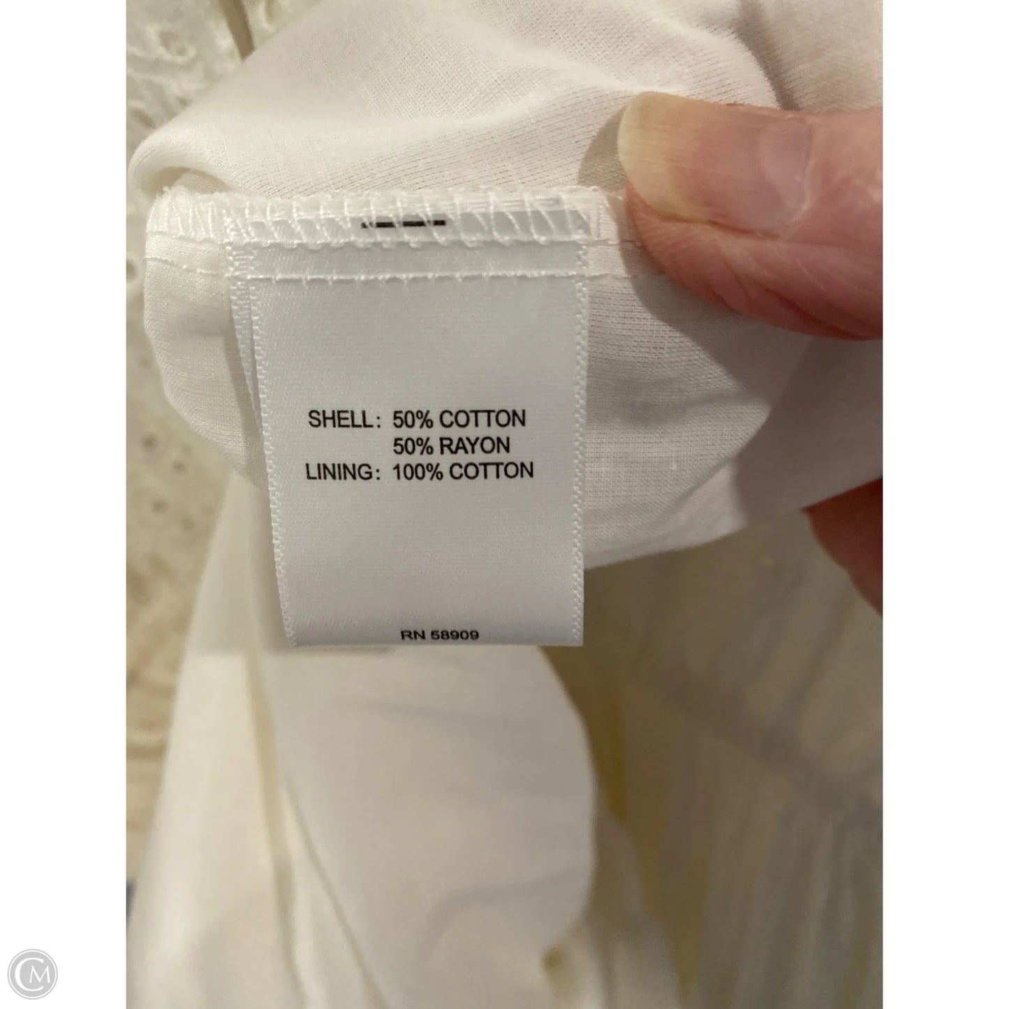 Dress Casual Midi By Chelsea And Violet In Cream, Size: M