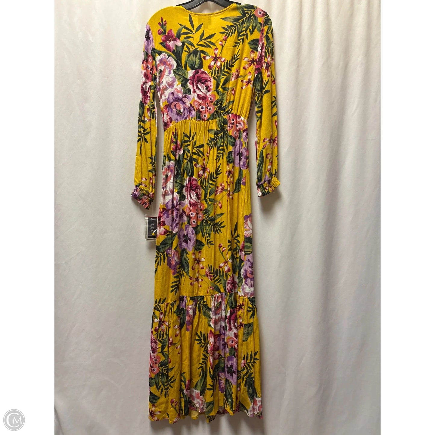 Dress Casual Maxi By Eci In Yellow, Size: Xs