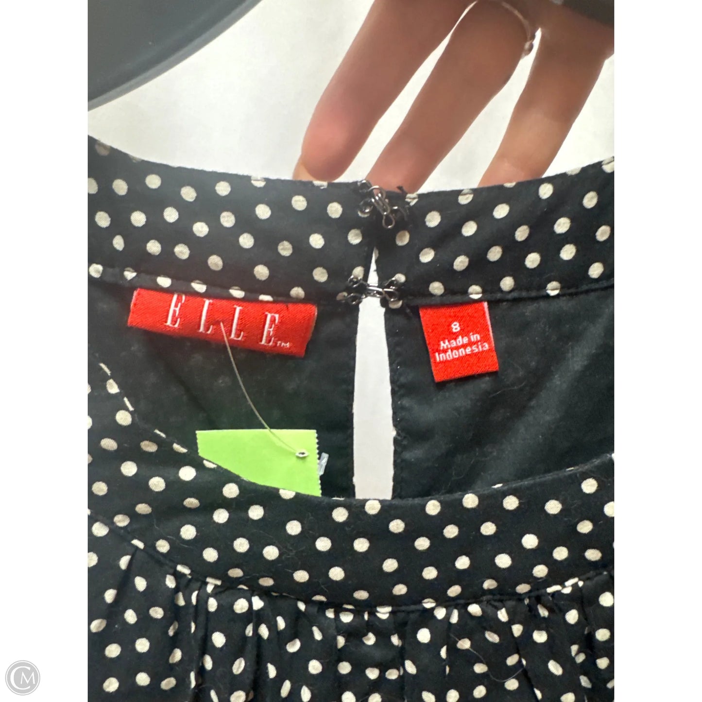 Dress Casual Midi By Elle In Black, Size: M