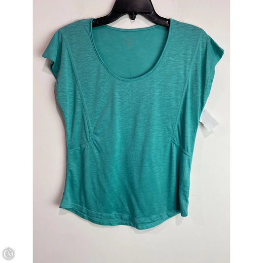 Athletic Top Short Sleeve By Clothes Mentor In Green, Size: S