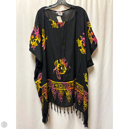 Swimwear Cover-up By Clothes Mentor In Black, Size: Osfm