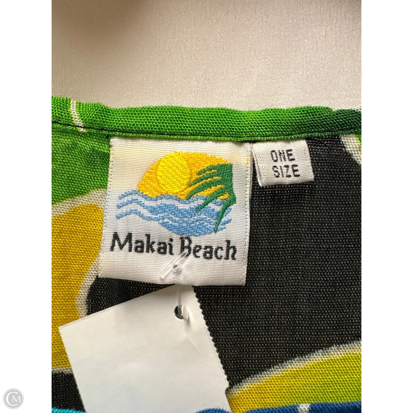 Swimwear Cover-up By Clothes Mentor In Green, Size: Osfm