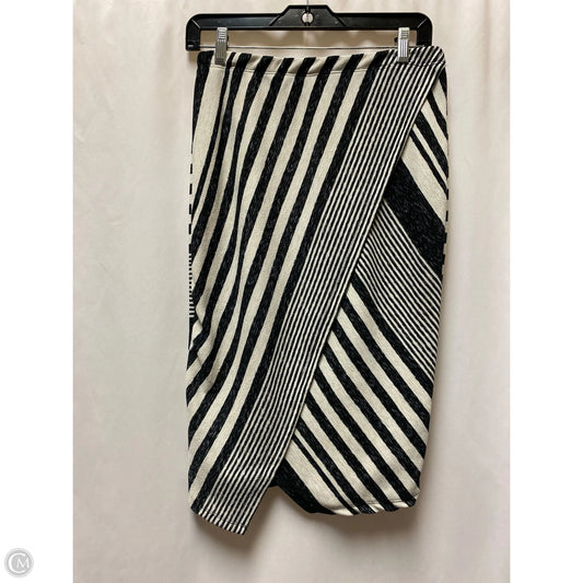 Skirt Midi By Coin In Navy, Size: M