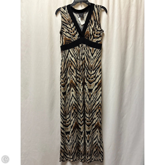Dress Casual Maxi By En Focus In Animal Print, Size: M