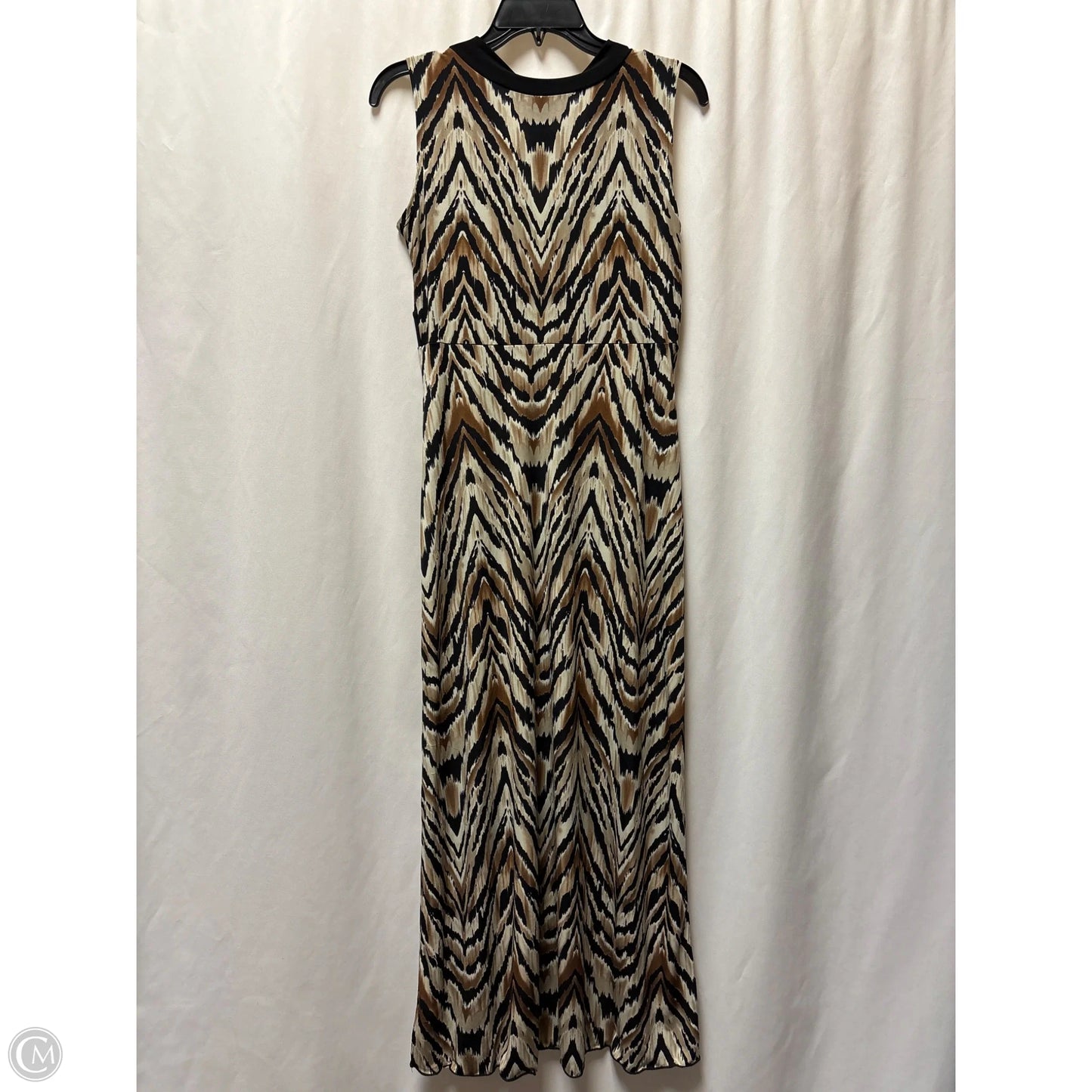 Dress Casual Maxi By En Focus In Animal Print, Size: M