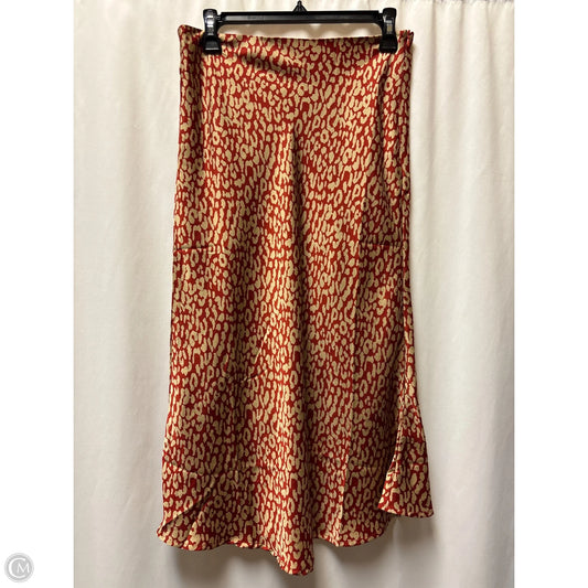 Skirt Maxi By La Miel In Maroon, Size: S
