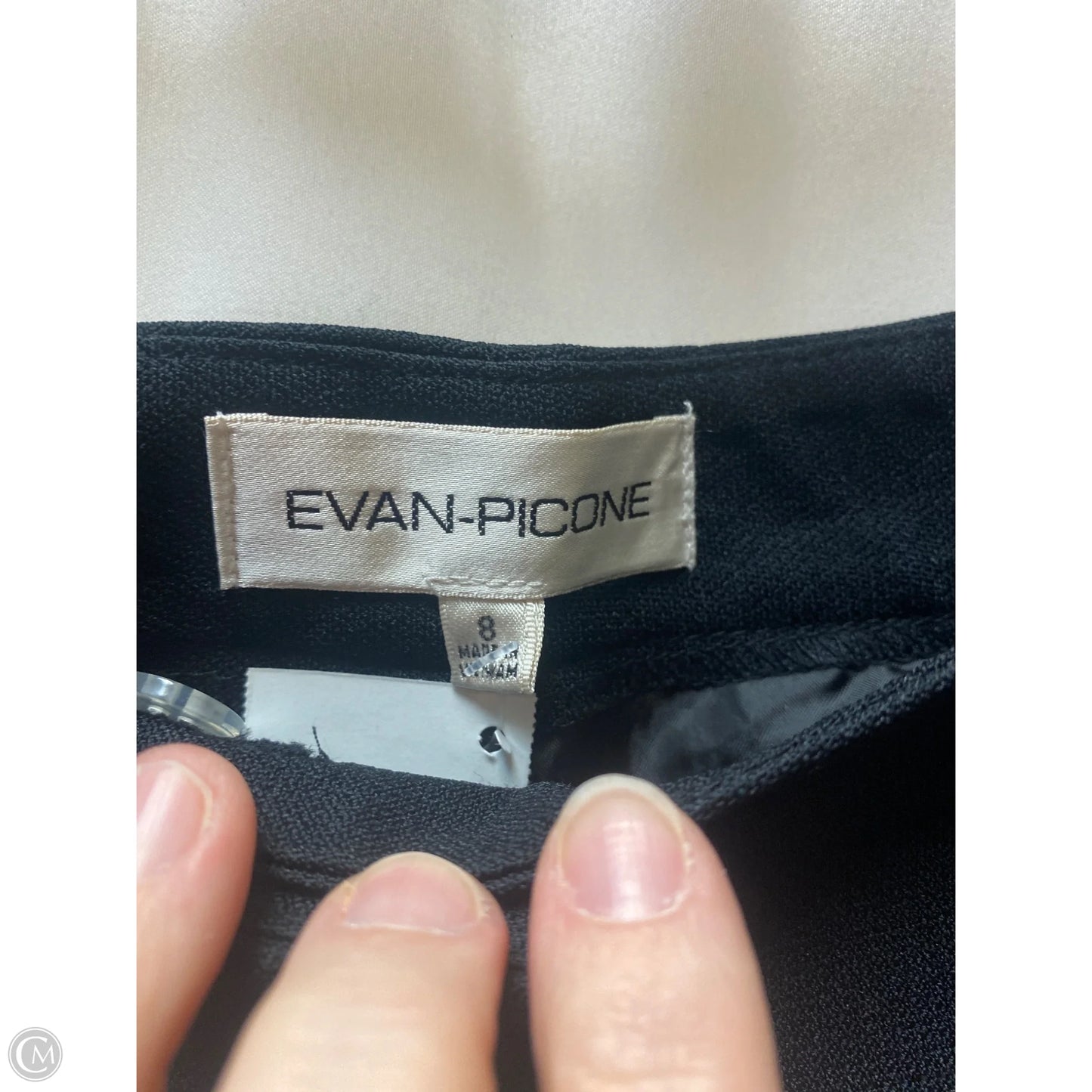 Pants Dress By Evan-picone In Black, Size: 8