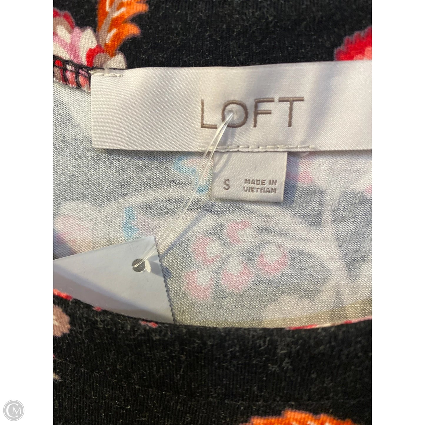 Dress Casual Midi By Loft In Black, Size: S