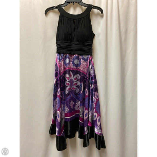Dress Casual Midi By Sangria In Purple, Size: Sp