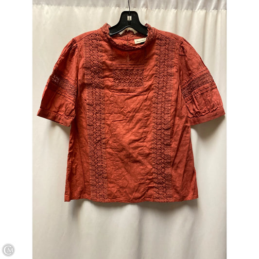 Top Sleeveless By Universal Thread In Maroon, Size: M