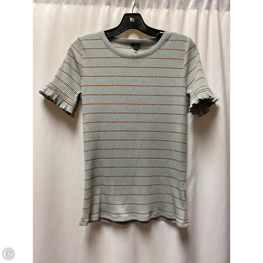Top Short Sleeve By J. Crew In Blue, Size: M