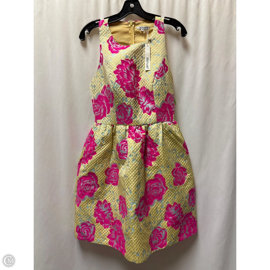 Dress Casual Midi By Clothes Mentor In Yellow, Size: M