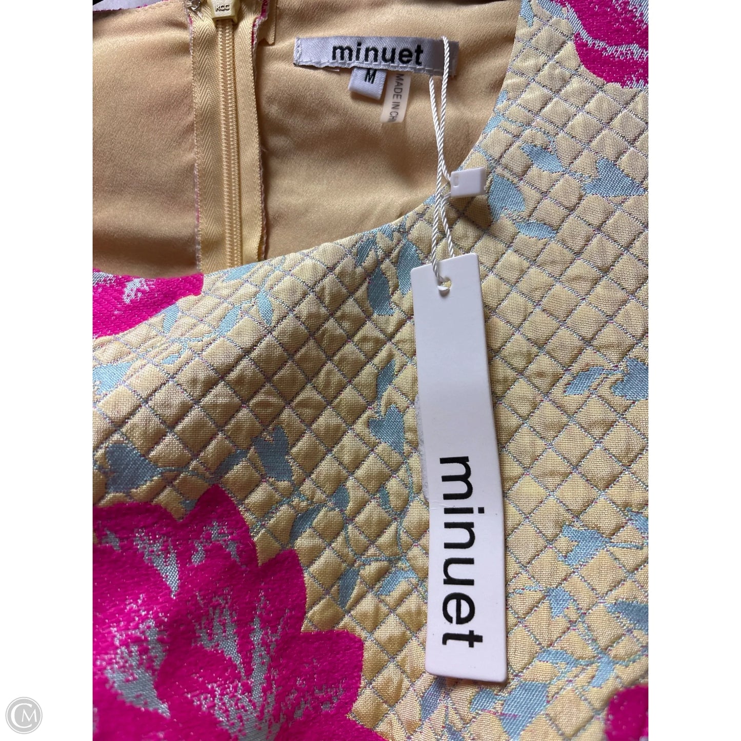 Dress Casual Midi By Clothes Mentor In Yellow, Size: M