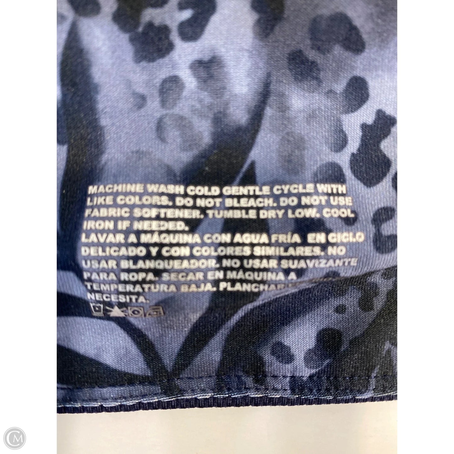 Athletic Bra By Avia In Blue, Size: Xxl