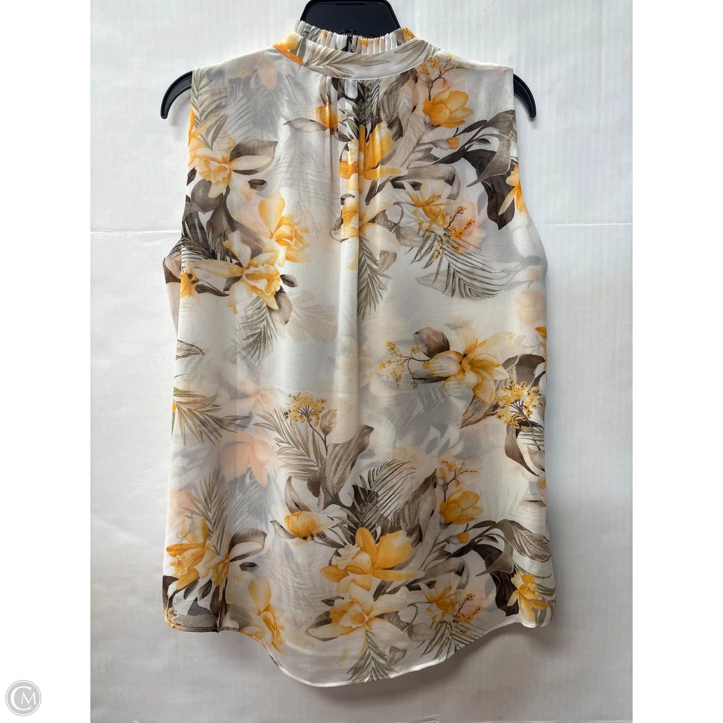 Top Sleeveless By White House Black Market In Orange, Size: Xs