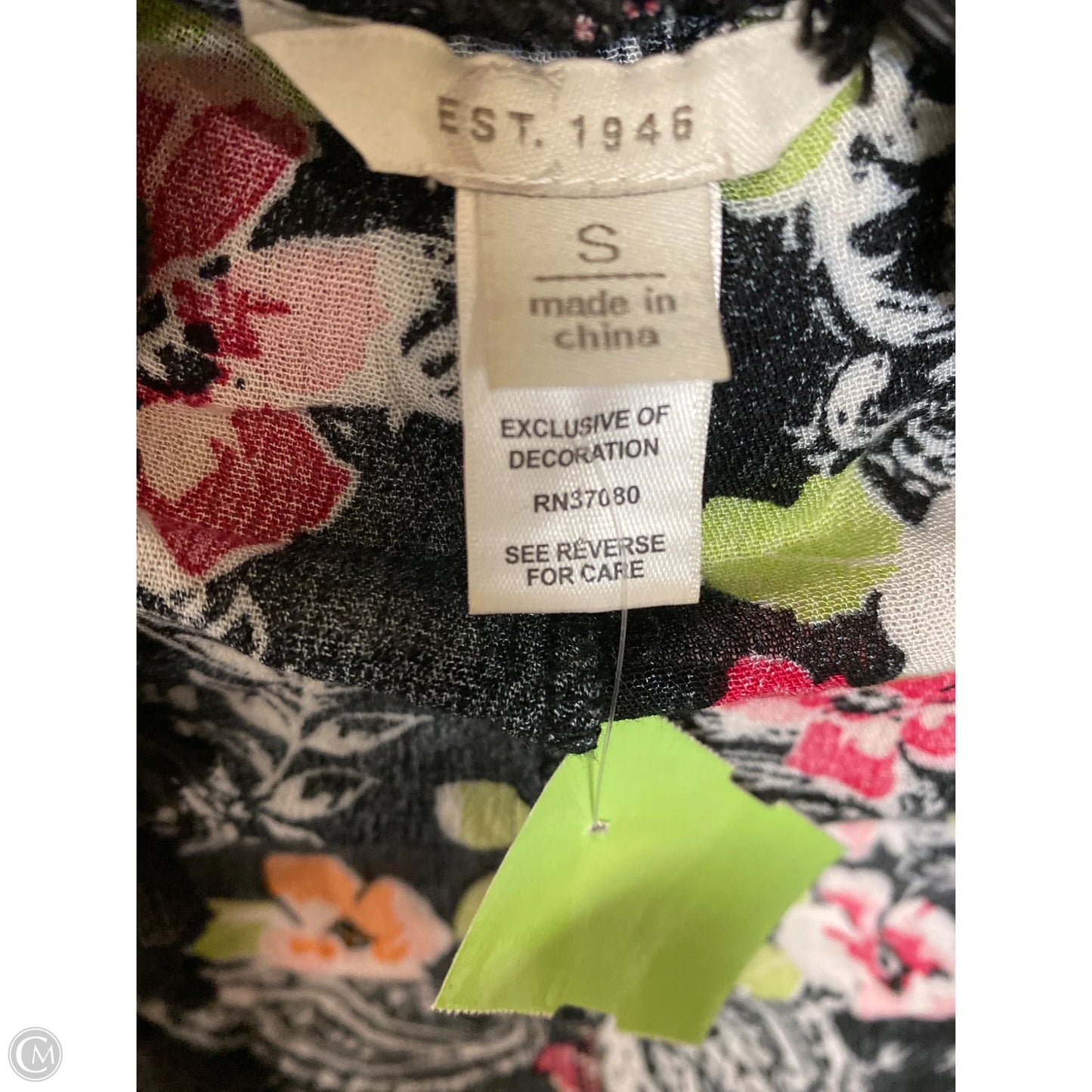 Swimwear Cover-up By Cato In Black, Size: S