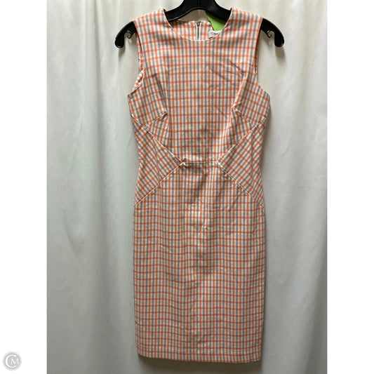 Dress Casual Midi By Calvin Klein in Size: 6