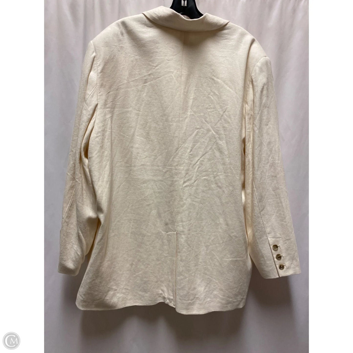 Blazer By Old Navy In Cream, Size: 2x