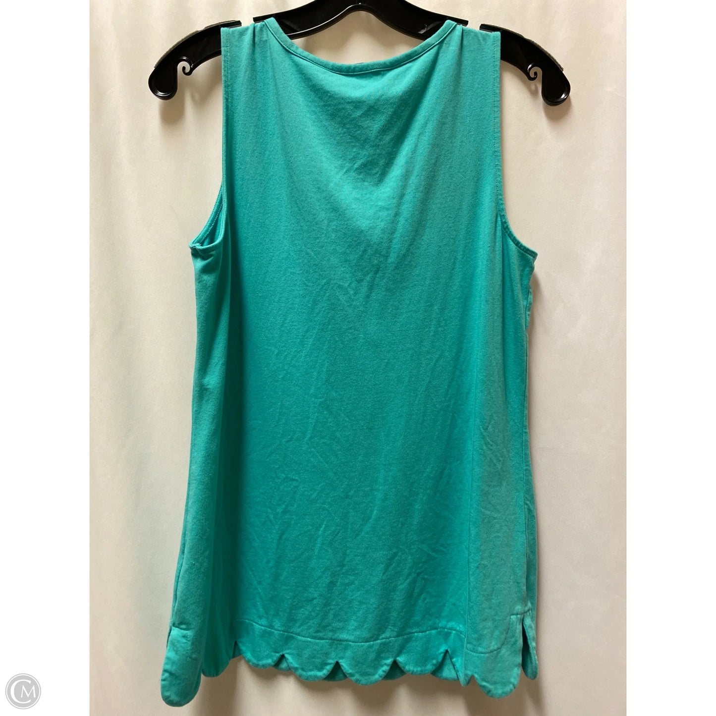 Top Sleeveless By Isaac Mizrahi Live Qvc In Teal, Size: S