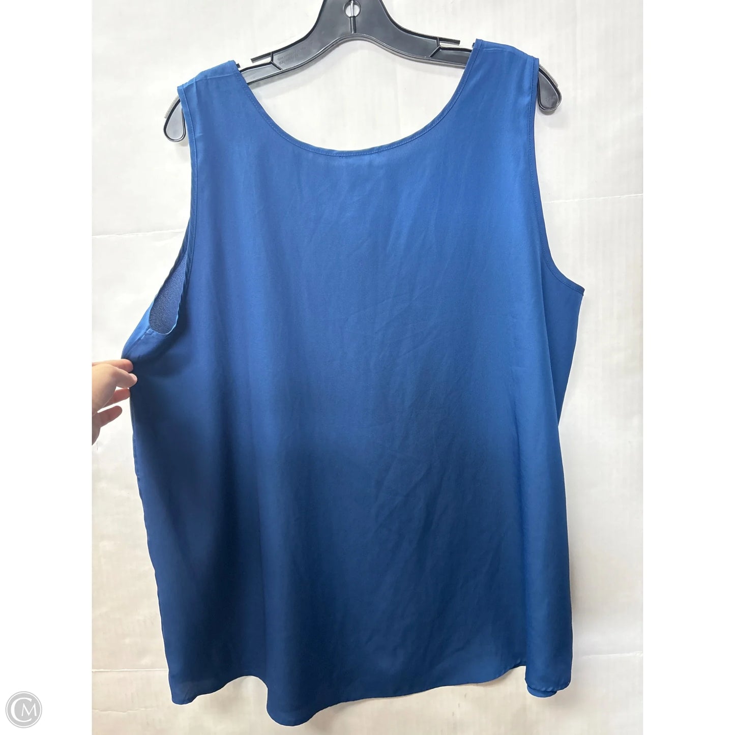 Tank Top By Faded Glory In Blue, Size: 2x