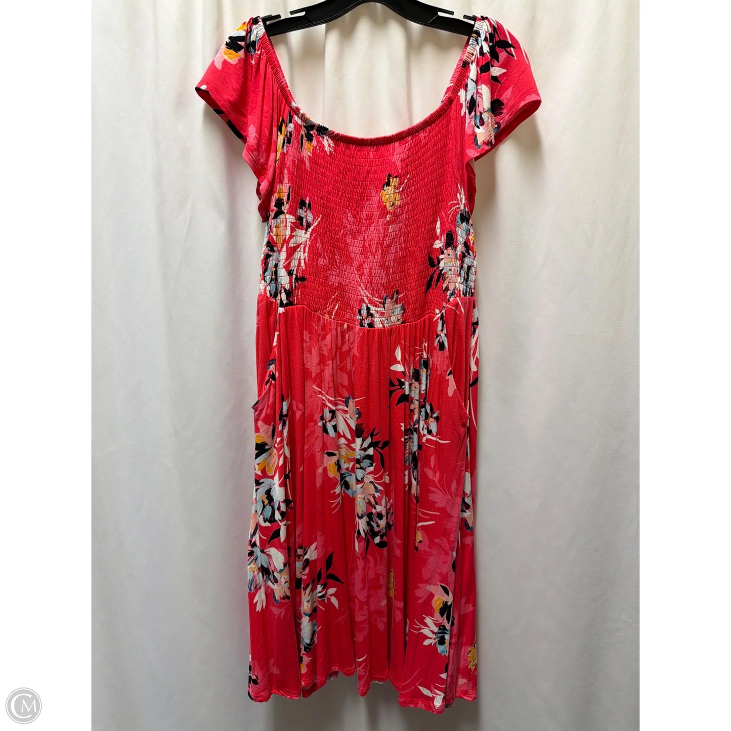 Dress Casual Midi By Torrid In Pink, Size: 1x
