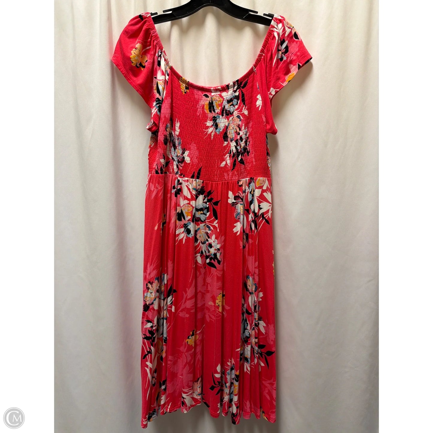 Dress Casual Midi By Torrid In Pink, Size: 1x