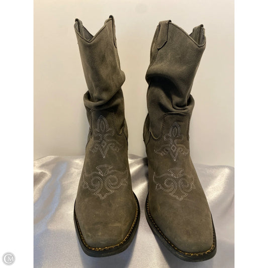 Boots Western By Clothes Mentor In Taupe, Size: 8.5