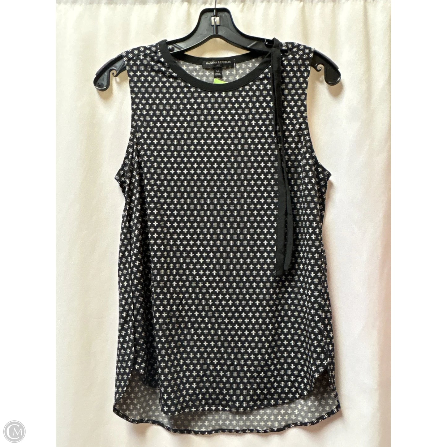 Top Sleeveless By Banana Republic In Black, Size: Xs