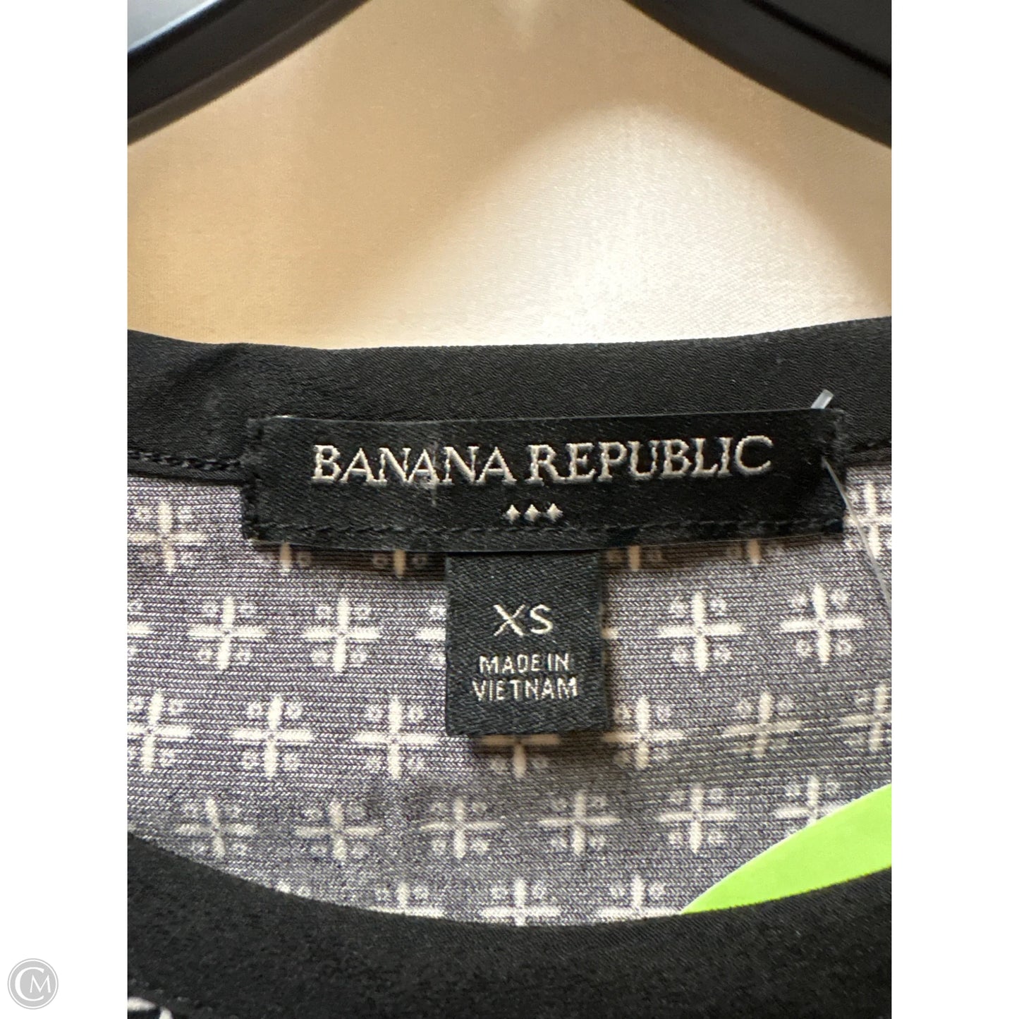 Top Sleeveless By Banana Republic In Black, Size: Xs