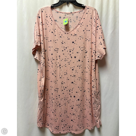 Nightgown By Joyspun In Pink, Size: 2x