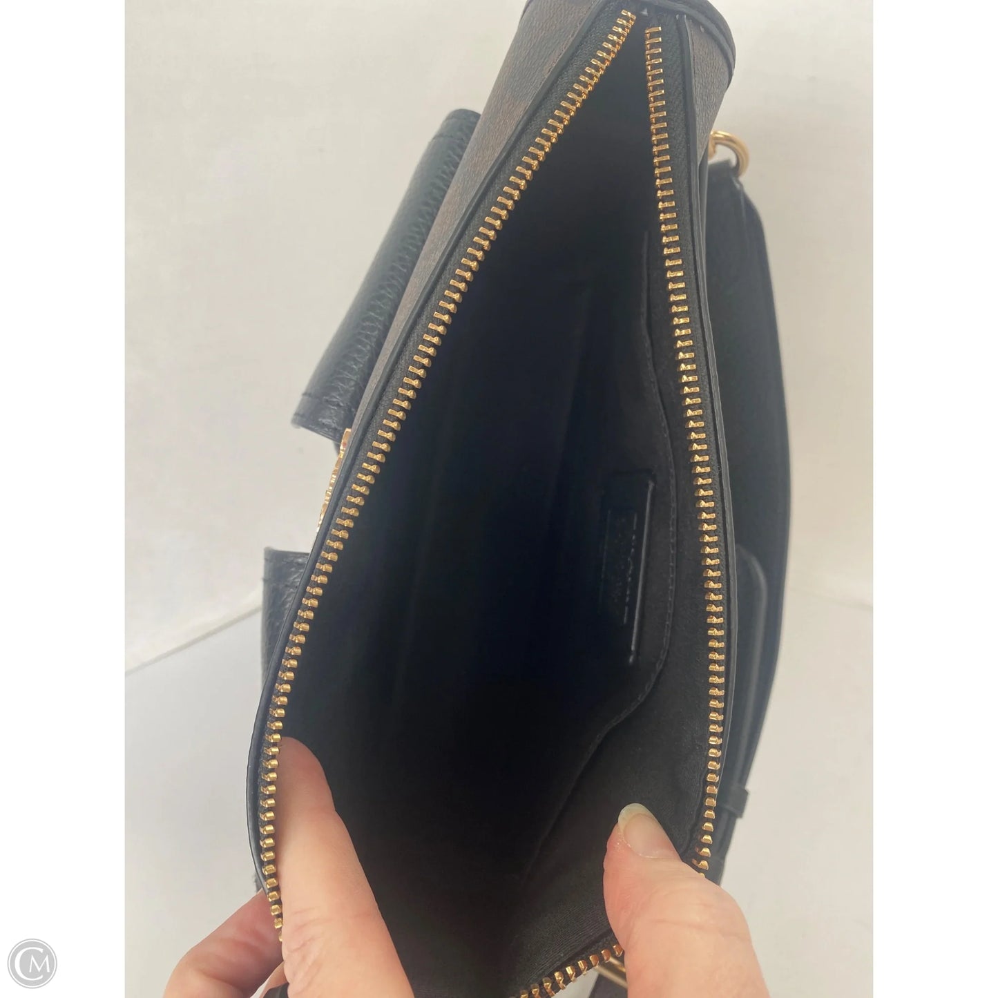 Crossbody Designer By Coach, Size: Medium