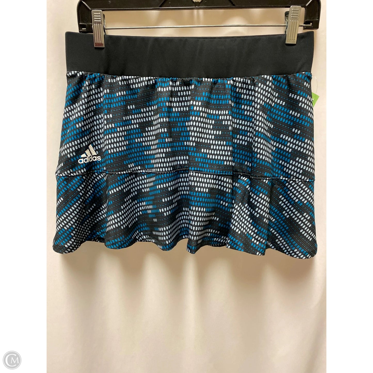 Athletic Skort By Adidas In Blue, Size: M
