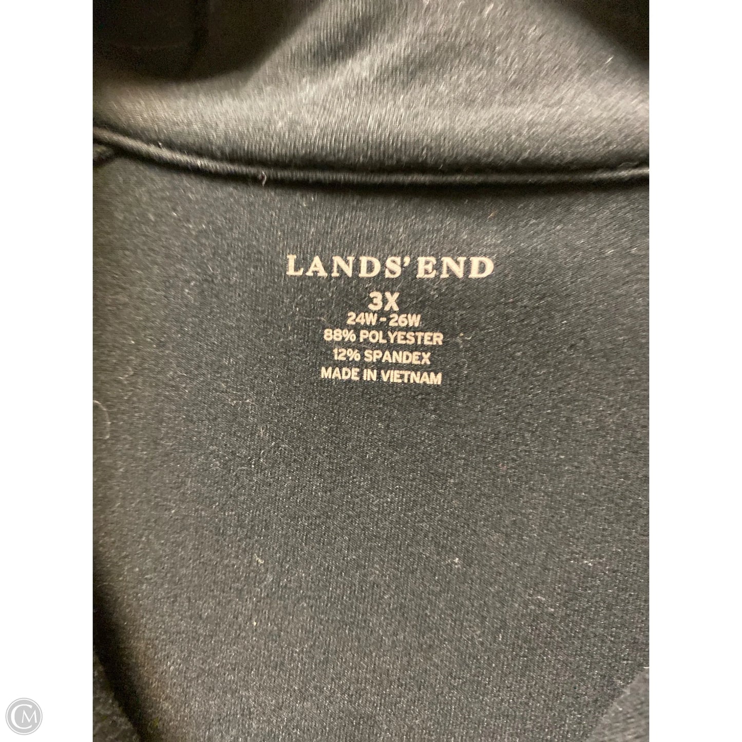 Jacket Utility By Land’s End In Black, Size: 3x
