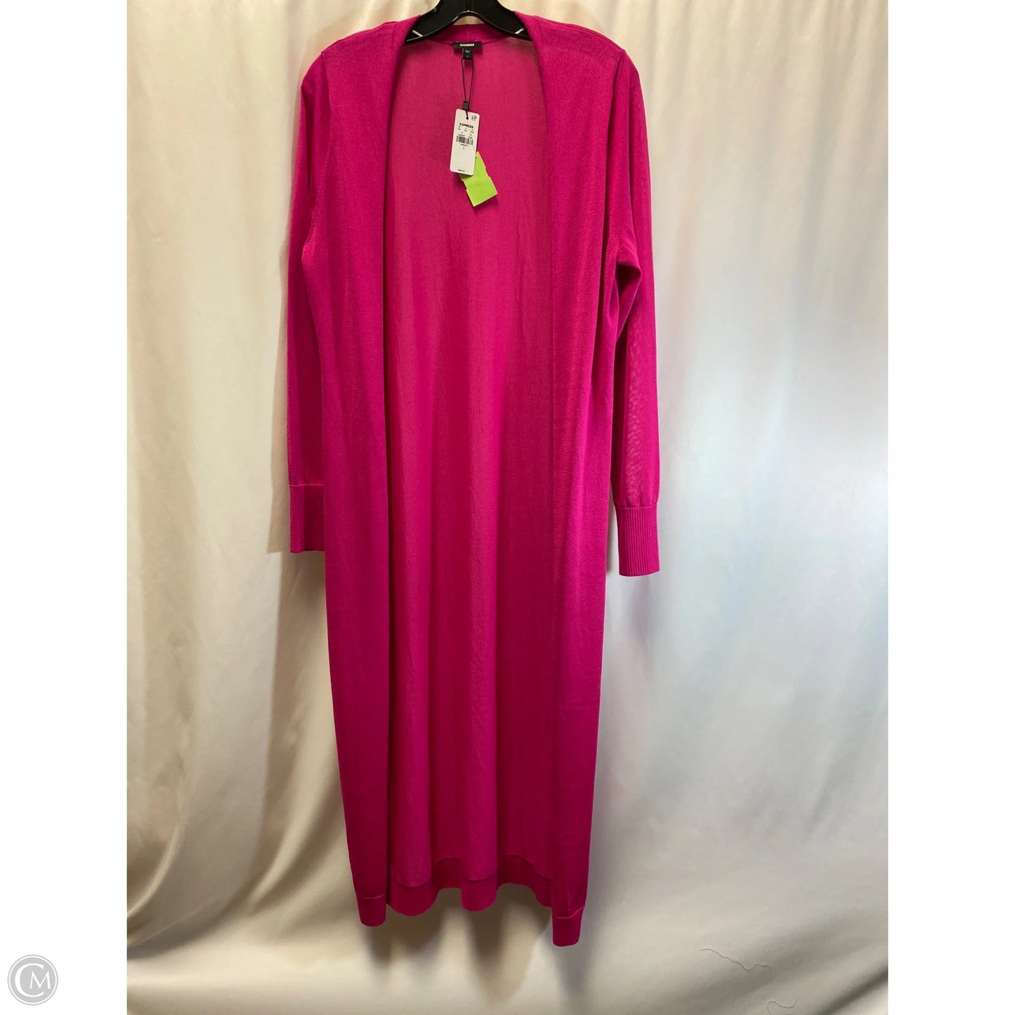 Cardigan By Express In Pink, Size: L