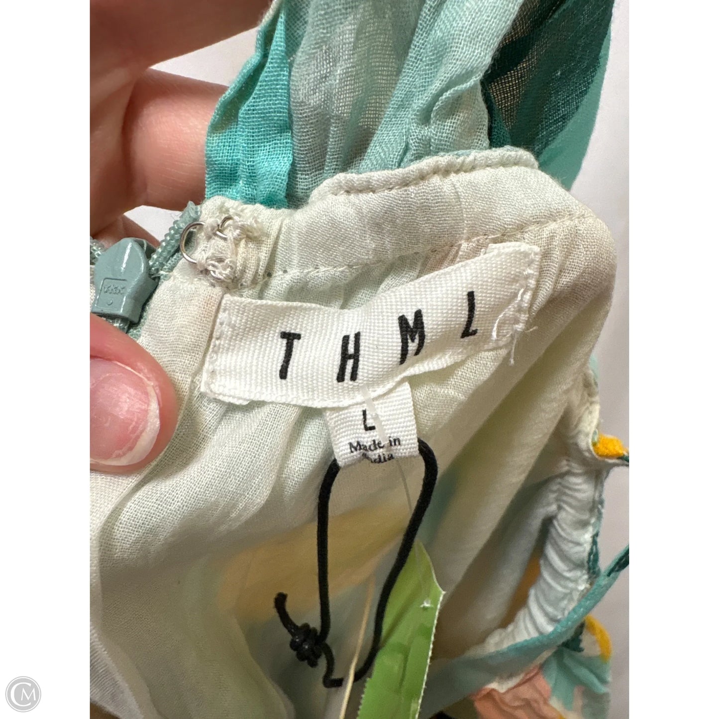Dress Casual Midi By Thml In Green, Size: L