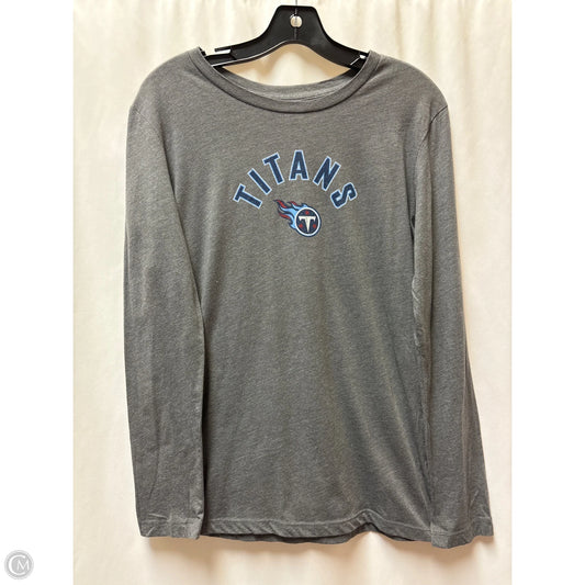 Top Long Sleeve By Clothes Mentor In Grey, Size: L