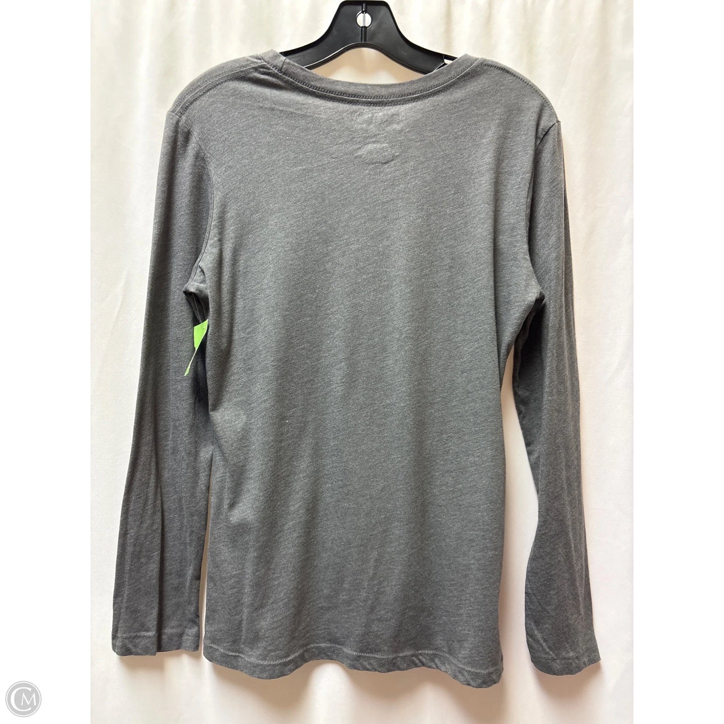 Top Long Sleeve By Clothes Mentor In Grey, Size: L
