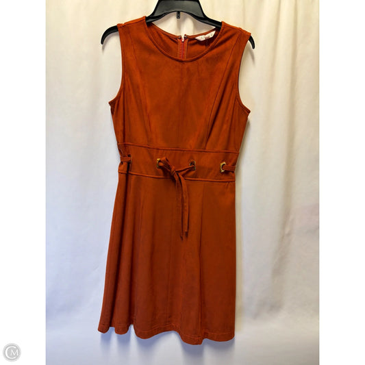 Dress Casual Midi By Nanette By Nanette Lepore In Copper, Size: M