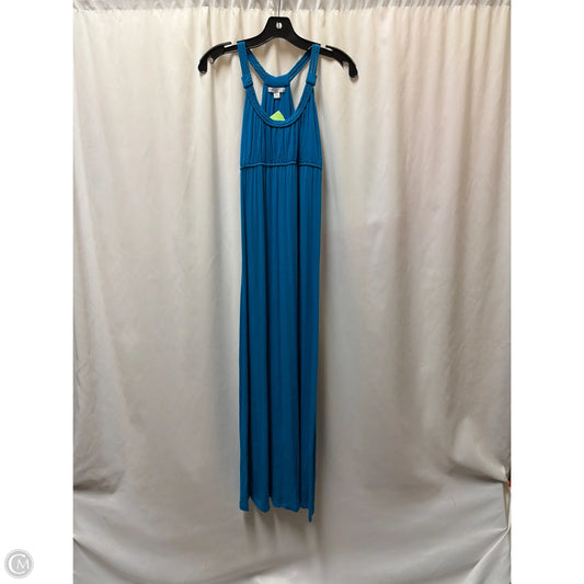 Dress Casual Maxi By New York And Co In Blue, Size: S