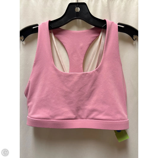 Athletic Bra By Fabletics In Pink, Size: M