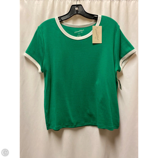 Top Short Sleeve By Universal Thread In Green, Size: Xl