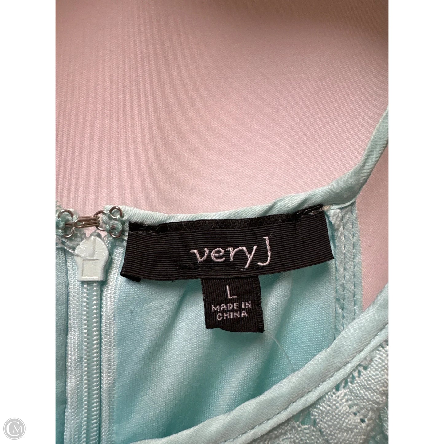Dress Casual Midi By Very J In Green, Size: L